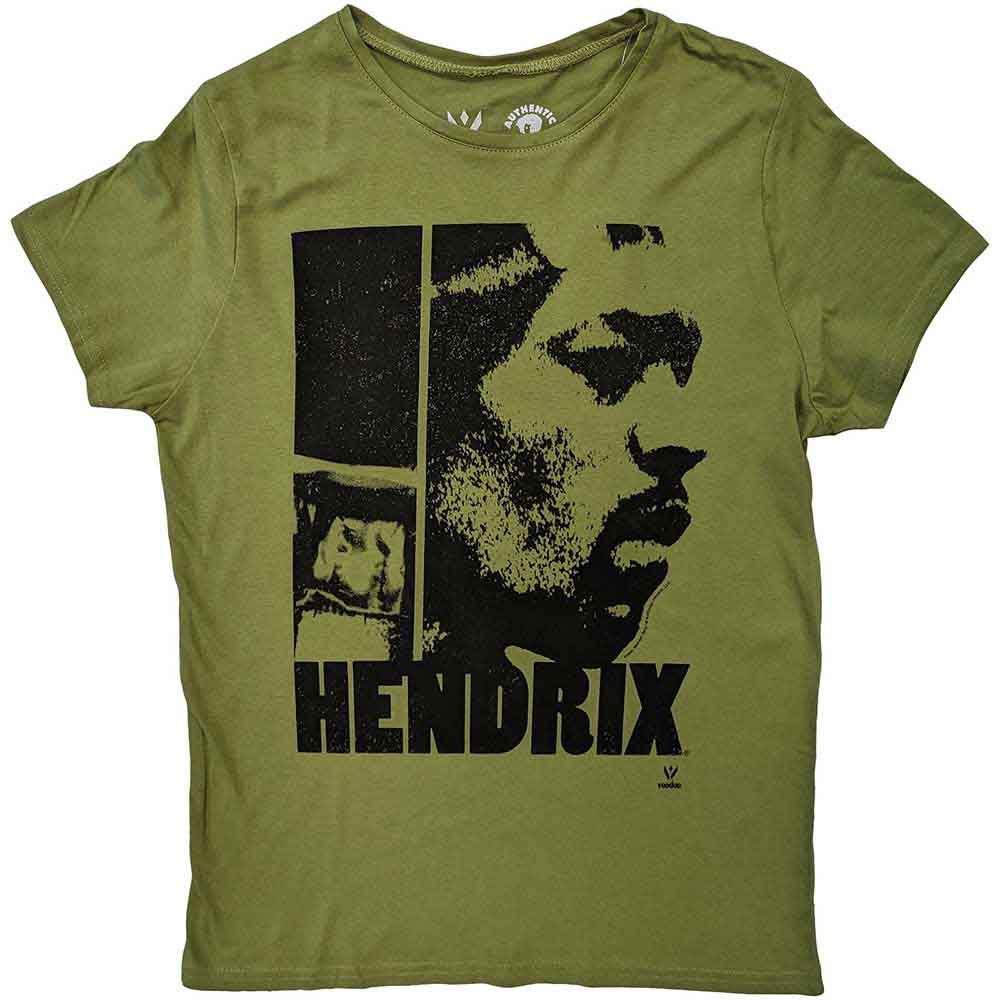 Jimi Hendrix | Let Me Live - T-Shirt Green