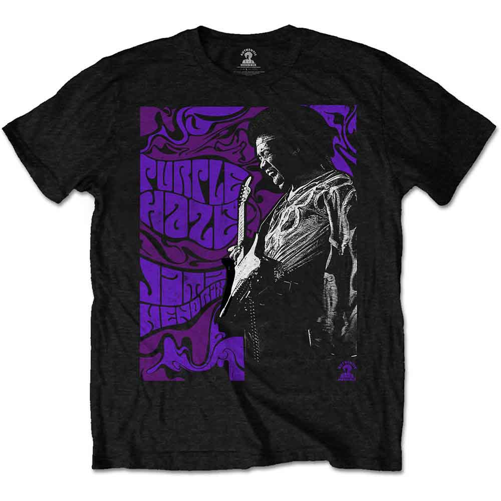 Jimi Hendrix | Purple Haze - T-Shirt Black