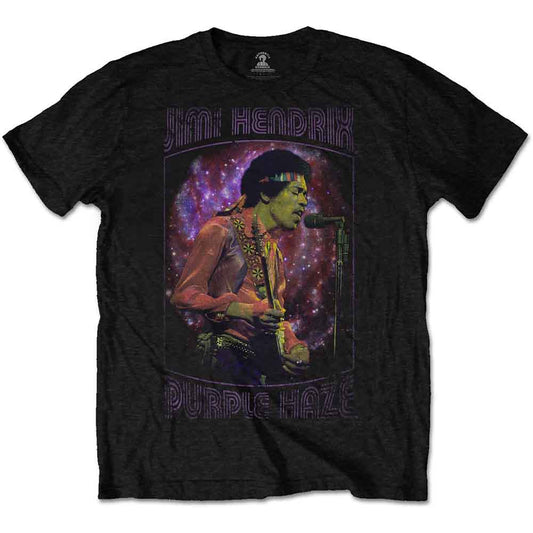 Jimi Hendrix | Purple Haze Frame - T-Shirt Black