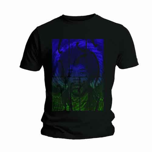 Jimi Hendrix | Swirly Text - T-Shirt Black
