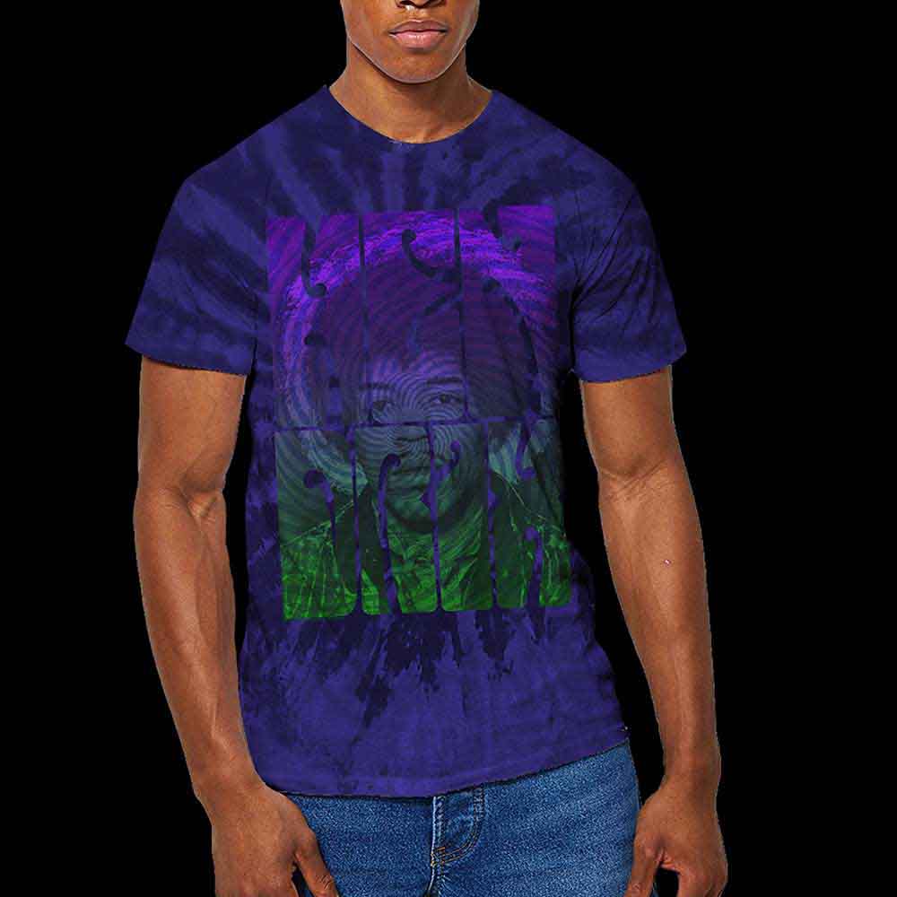 Jimi Hendrix | Swirly Text - Blue