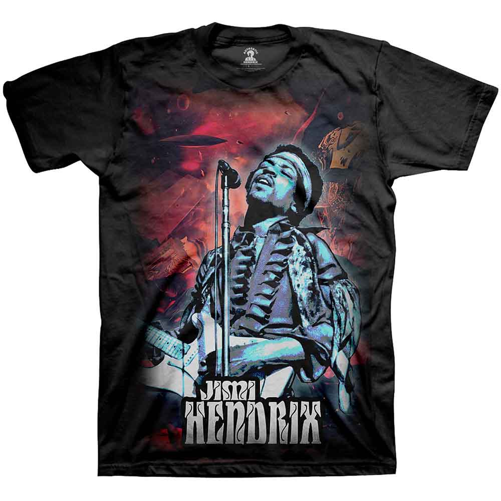 Jimi Hendrix | Universe - T-Shirt Black