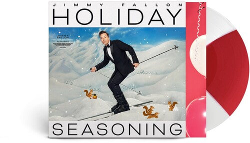 Jimmy Fallon | Holiday Seasoning (Red & White Peppermint Swirl Colored Vinyl) - Vinyl