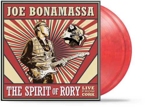Joe Bonamassa | The Spirit of Rory: Live From Cork (Limited Edition, Transparent Red & Black Swirl Colored Vinyl) (2 Lp's) - Vinyl