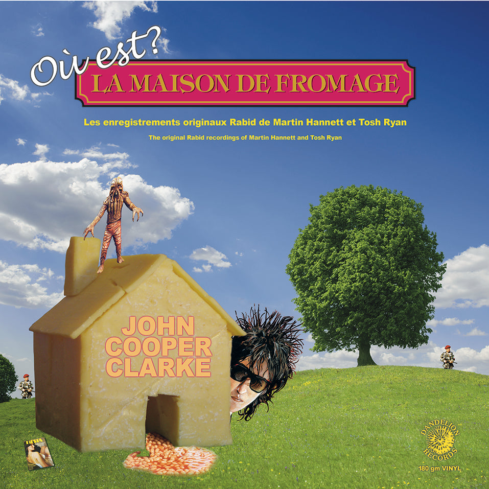 John Cooper Clarke | Ou Est Le Maison De Fromage (ORANGE VINYL) - Vinyl