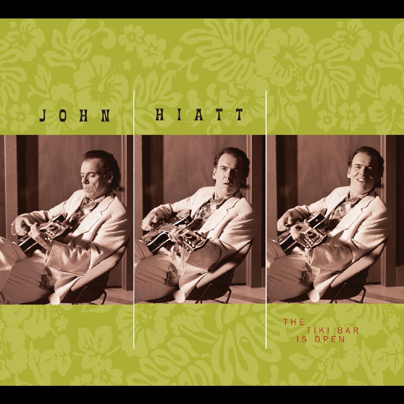John Hiatt | The Tiki Bar Is Open (TRANSPARENT GREEN VINYL) - Vinyl
