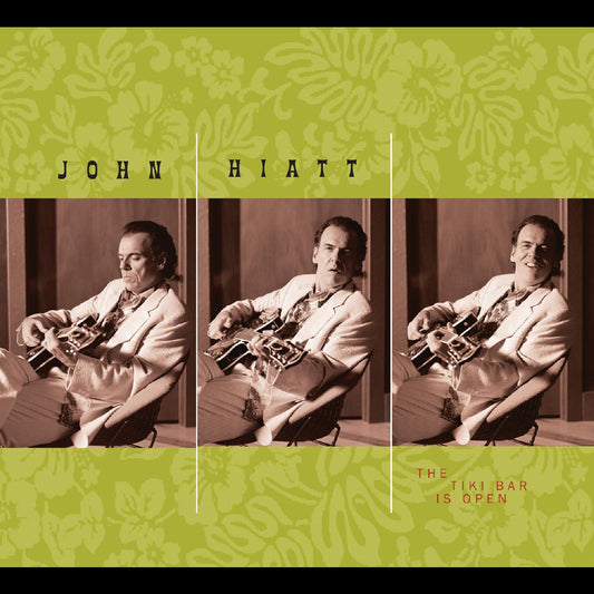 John Hiatt | The Tiki Bar Is Open (TRANSPARENT GREEN VINYL) - Vinyl