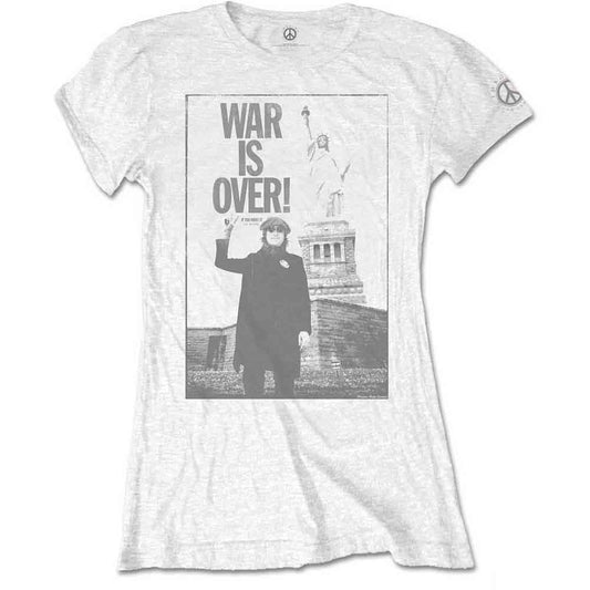 John Lennon | Liberty Lady - T-Shirt White