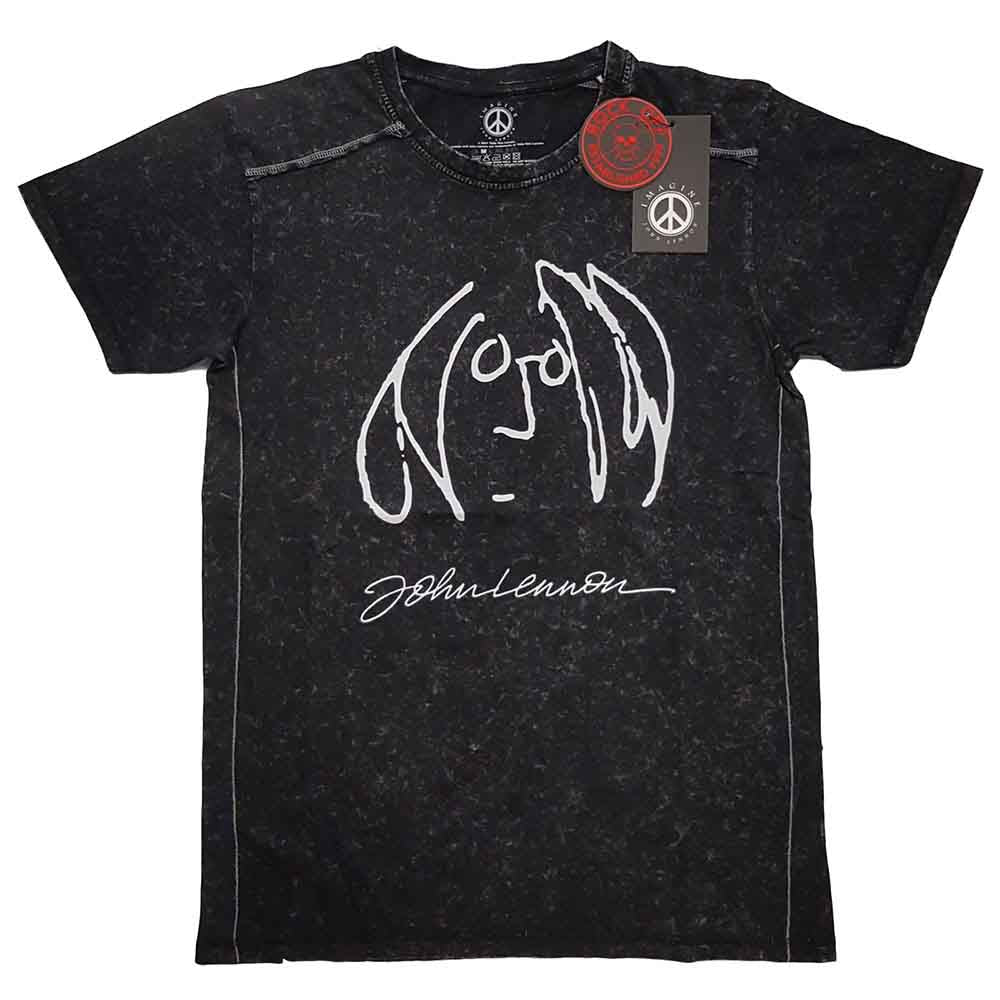 John Lennon | Self Portrait - T-Shirt Black