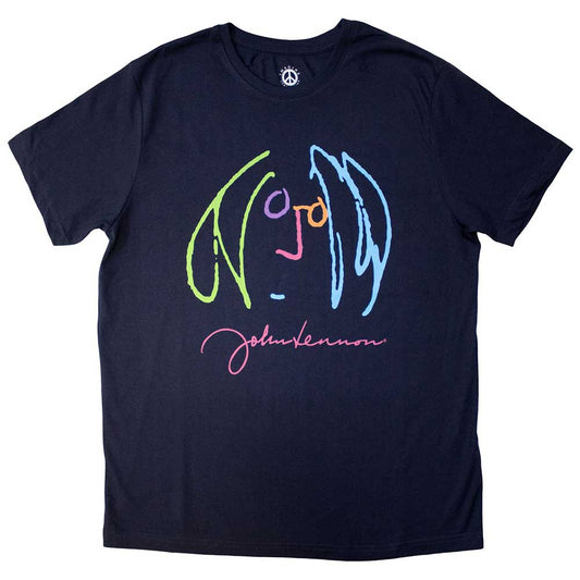 John Lennon | Self Portrait Full Colour - Blue