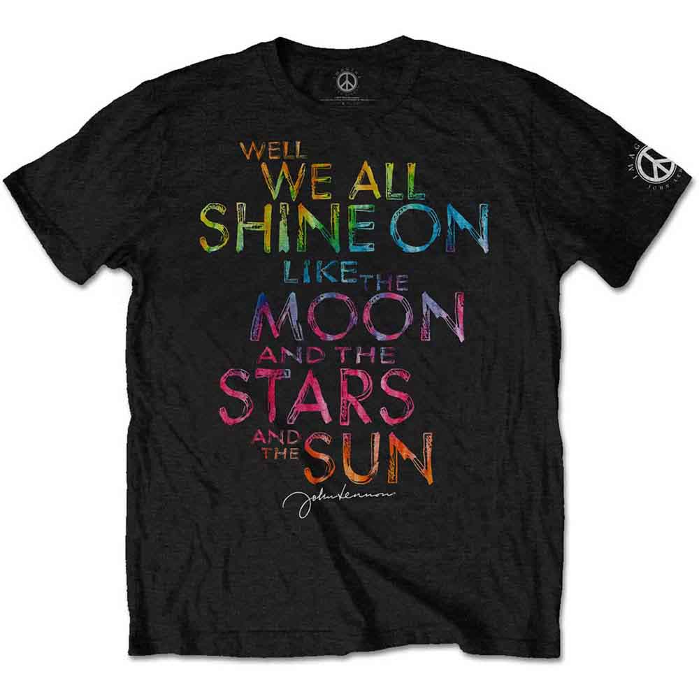 John Lennon | Shine On - T-Shirt Black