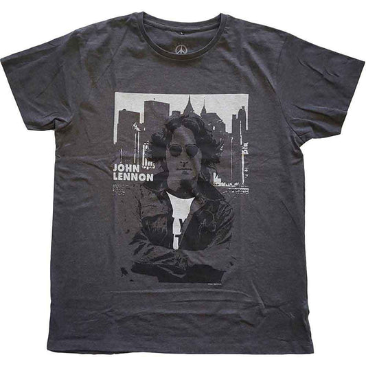 John Lennon | Skyline - T-Shirt Grey