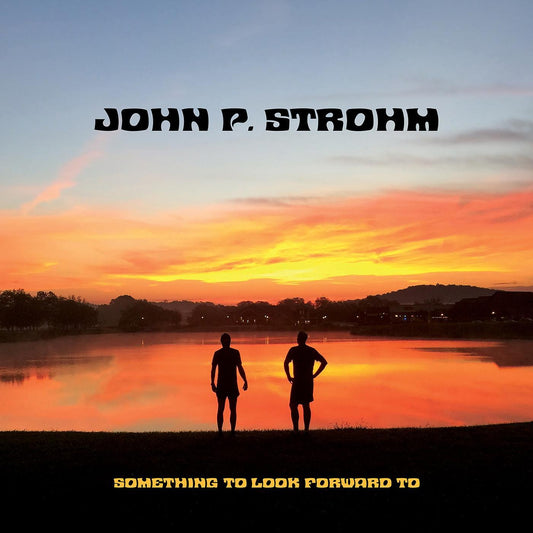 John P. Strohm | Something To Look Forward To (RED TRANSPARENT & WHITE SWIRL VINYL) - Vinyl