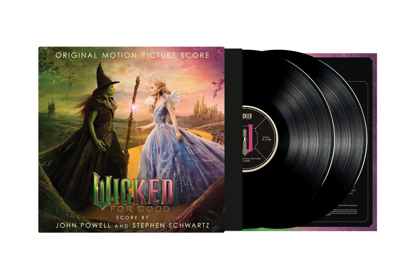 John Powell/Stephen Schwartz | Wicked: For Good (The Original Motion Picture Score) [2LP] - Vinyl
