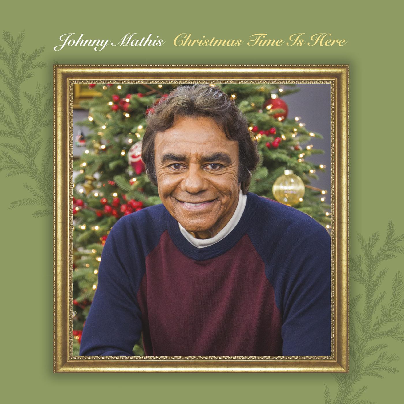 Johnny Mathis | Christmas Time Is Here (CHRISTMAS TREE GREEN VINYL) - Vinyl