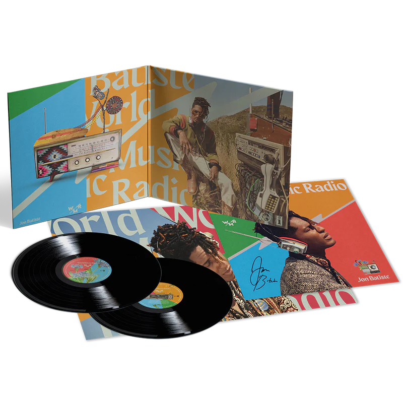 Jon Batiste | World Music Radio (Limited Edition, Signed Litograph) (2 Lp's) - Vinyl