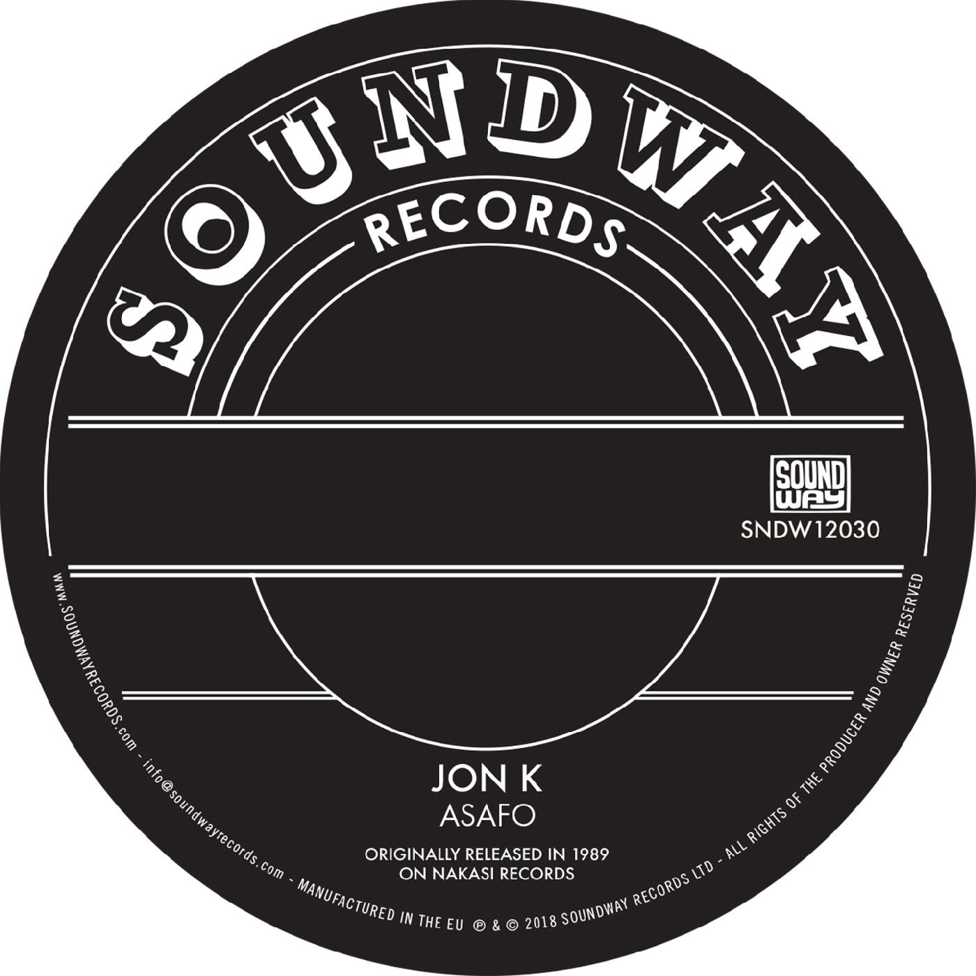 Jon K / Pat Thomas | Asafo / Enye Woa - Vinyl