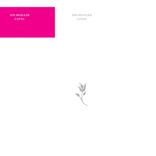 Jon Mueller | Canto (MAGENTA & BLACK STREAK VINYL) - Vinyl