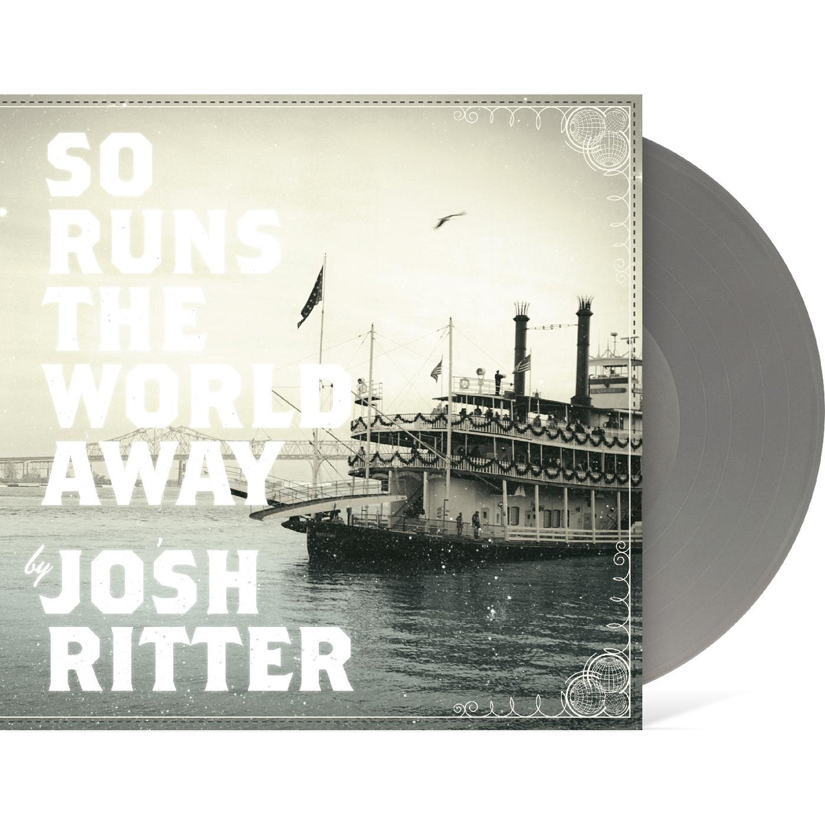 Josh Ritter | So Runs the World Away (METALLIC SILVER VINYL) - Vinyl
