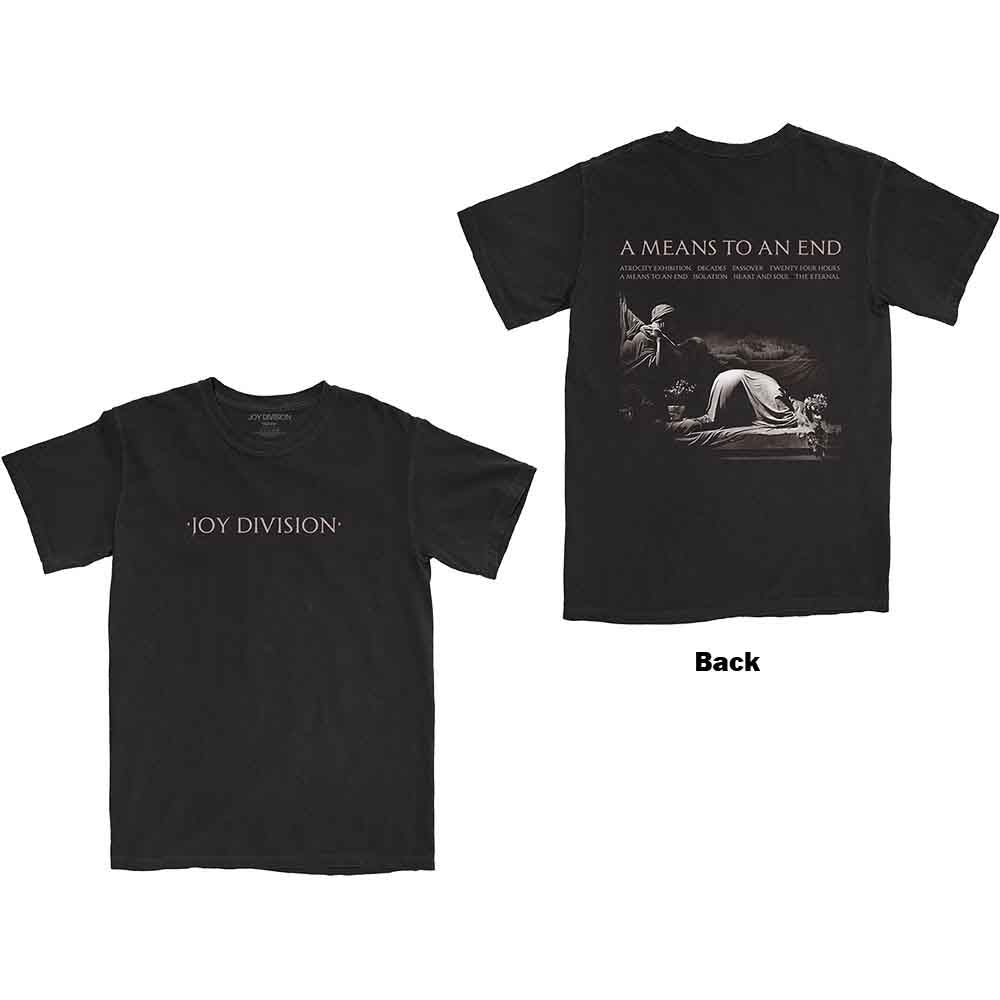 Joy Division | A Means To An End - T-Shirt Black