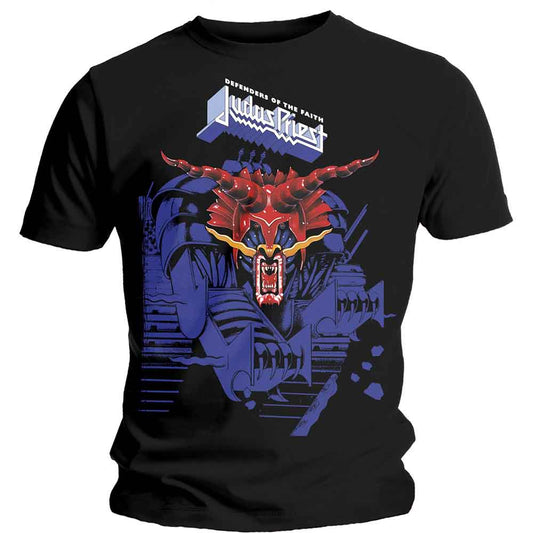 Judas Priest | Defenders Blue - T-Shirt Black