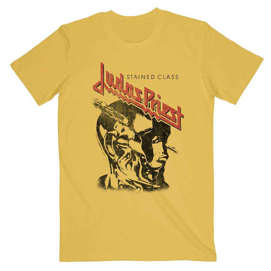 Judas Priest | Stained Class Vintage Head - T-Shirt Yellow