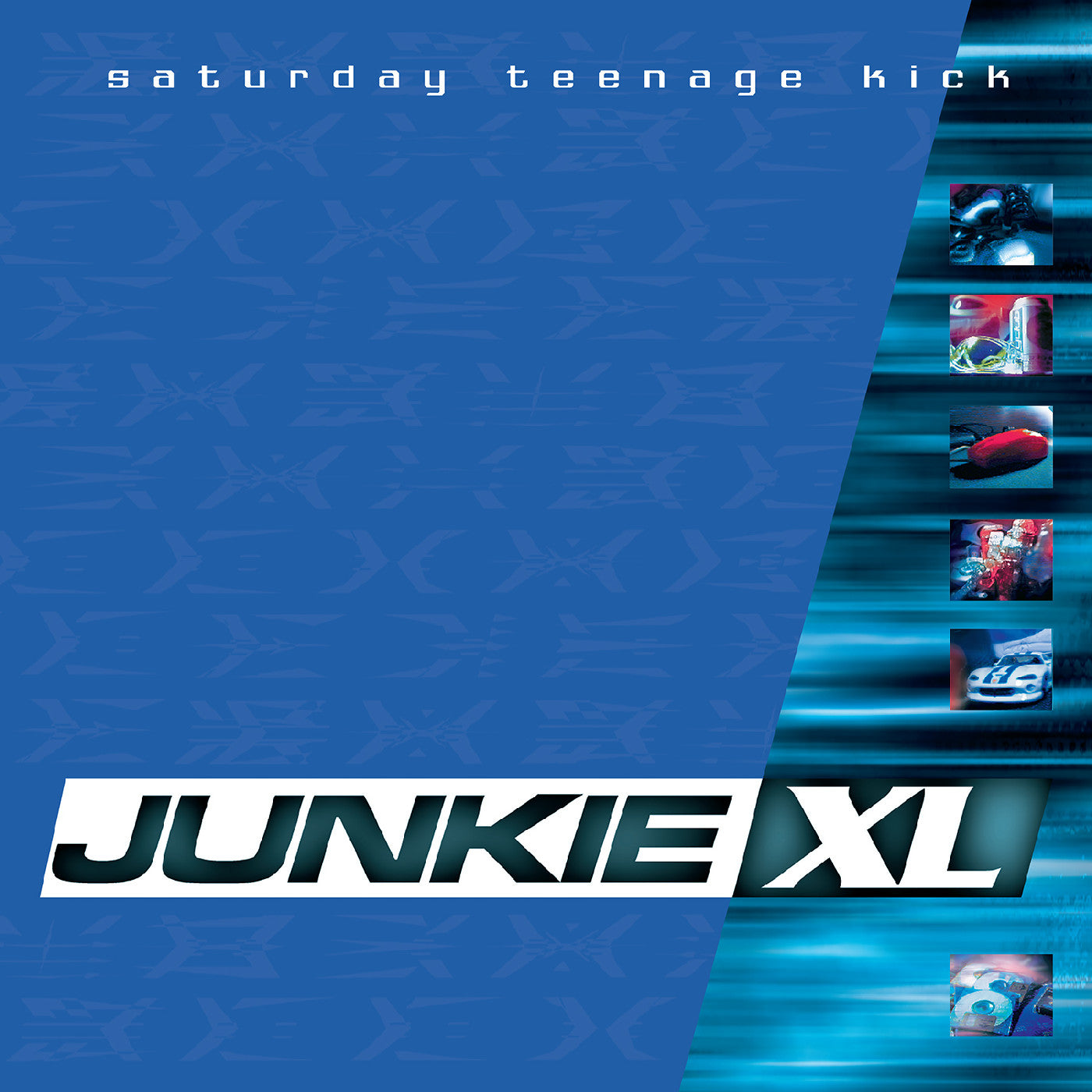 Junkie Xl | Saturday Teenage Kick (Remastered Expanded) (Sea Blue Vinyl) - Vinyl