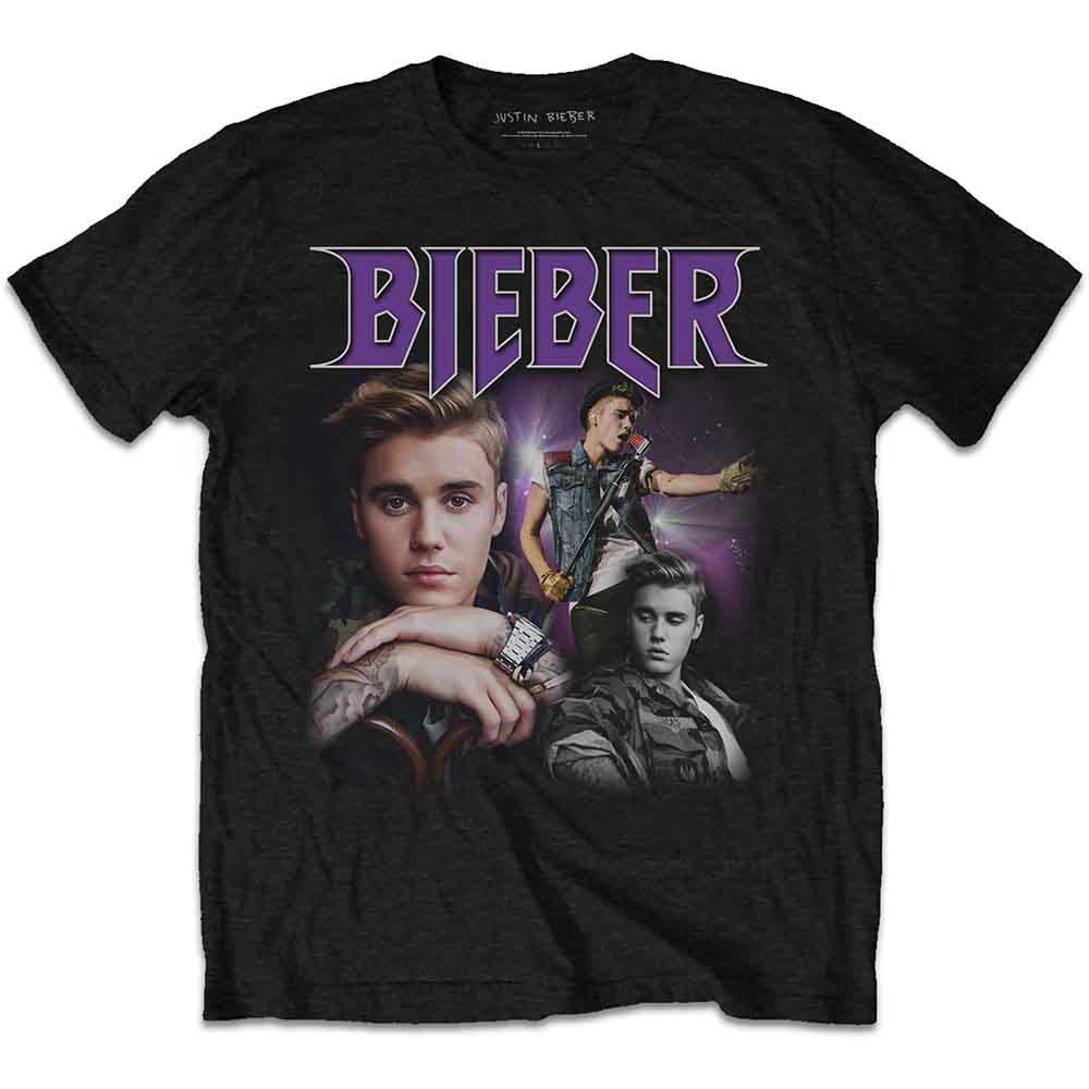 Justin Bieber | JB Homage - T-Shirt Black