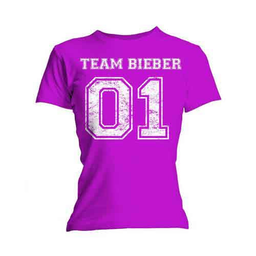 Justin Bieber | Team Bieber - T-Shirt Pink