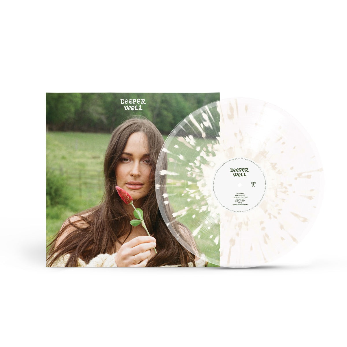 Kacey Musgraves | Deeper Well (Indie Exclusive, Transparent Spilled Milk Colored Vinyl) - Vinyl