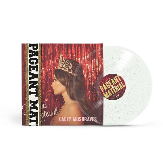 Kacey Musgraves | Pageant Material (10 Year Anniversary) [Clear Gold Glitter Lp] - Vinyl