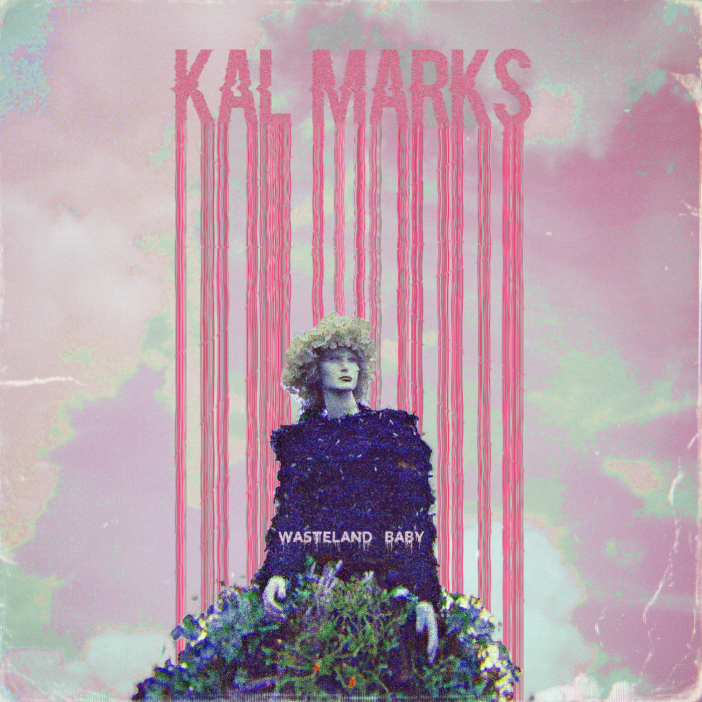 Kal Marks | Wasteland Baby (SEA BLUE AND APPLE RED MIX VINYL) - Vinyl