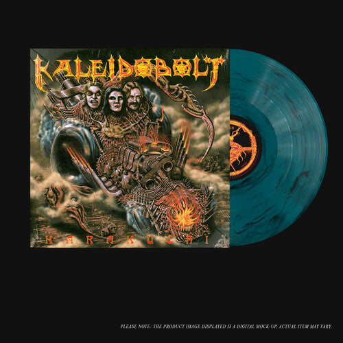 Kaleidobolt | Karakuchi [Turquoise/Black Smoke Vinyl] - Vinyl