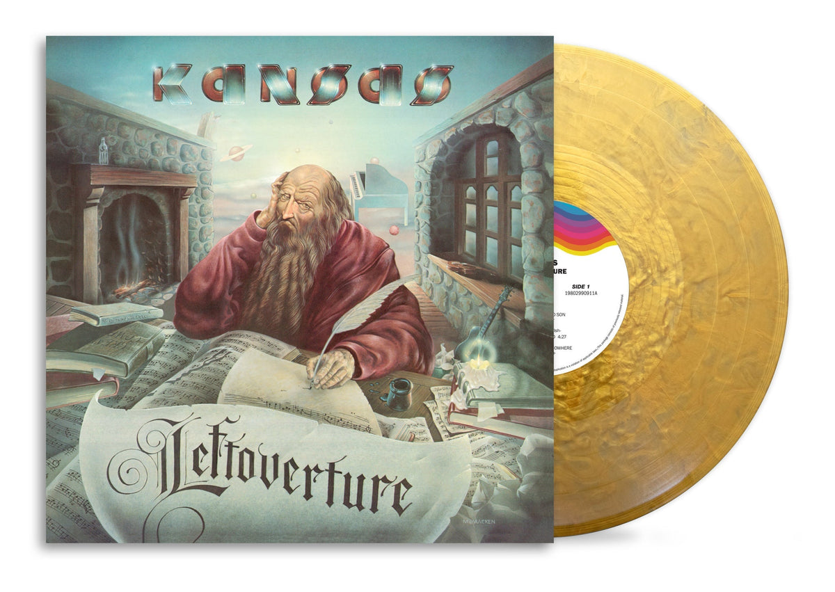 Kansas | Leftoverture (50th Anniversary Edition, 140 Gram Gold Colored Vinyl) - Vinyl