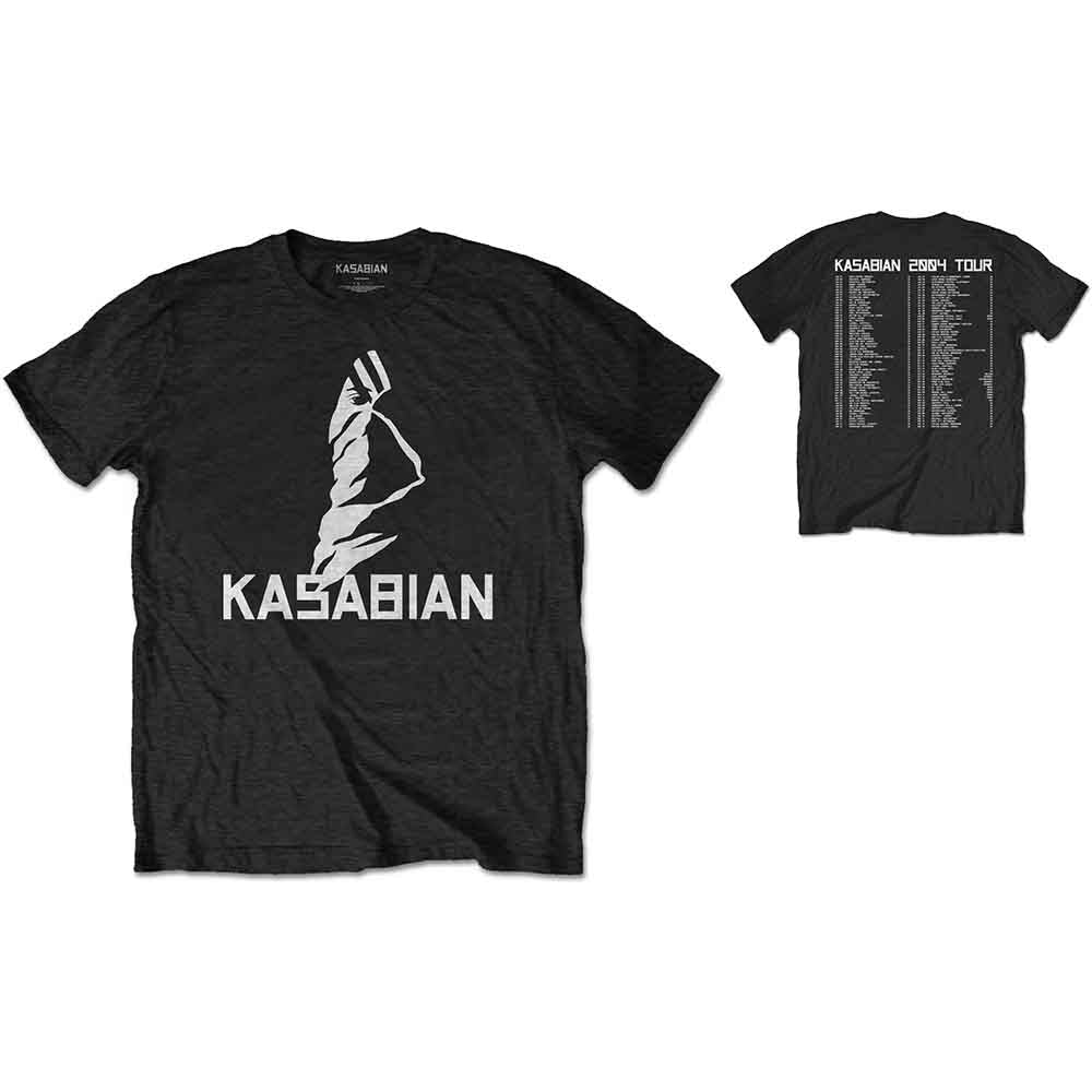 Kasabian | Ultra Face 2004 Tour - T-Shirt Black