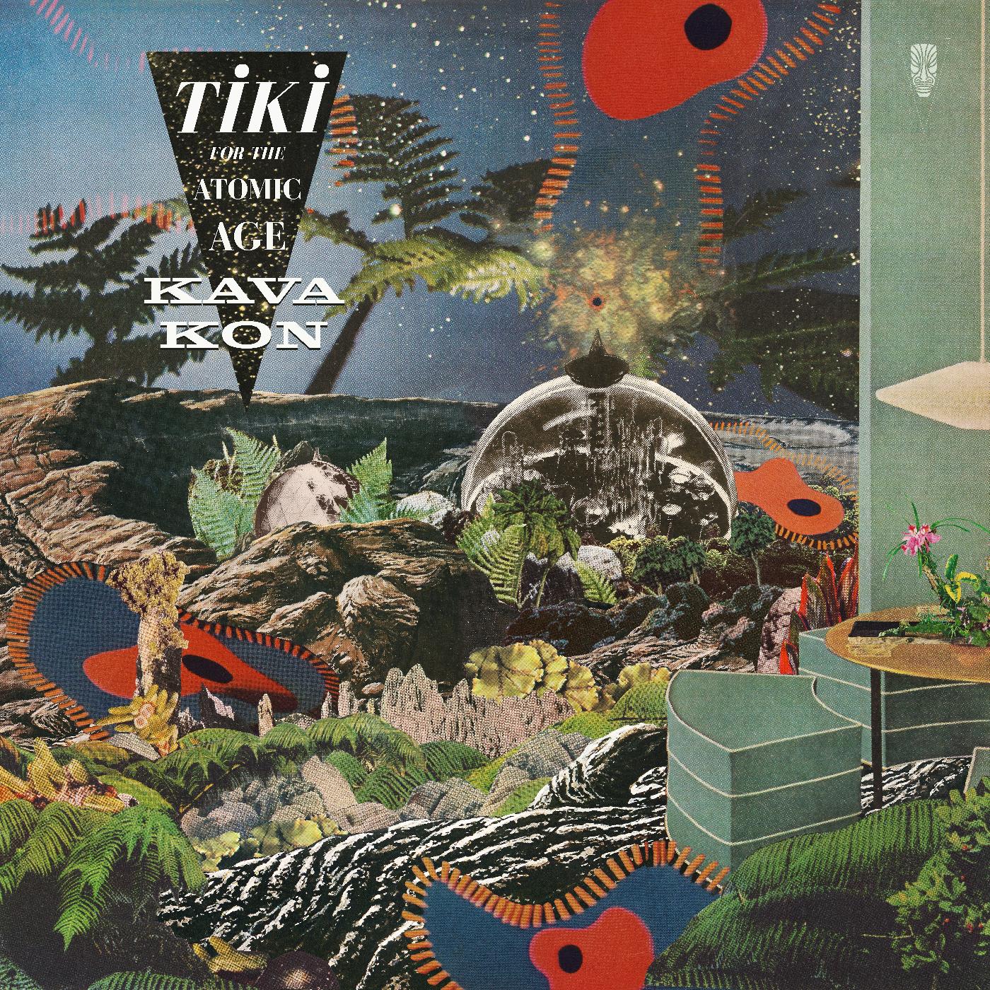 Kava Kon | Tiki For The Atomic Age (Indie Exclusive Green & Cream W/ Splatter Vinyl) - Vinyl