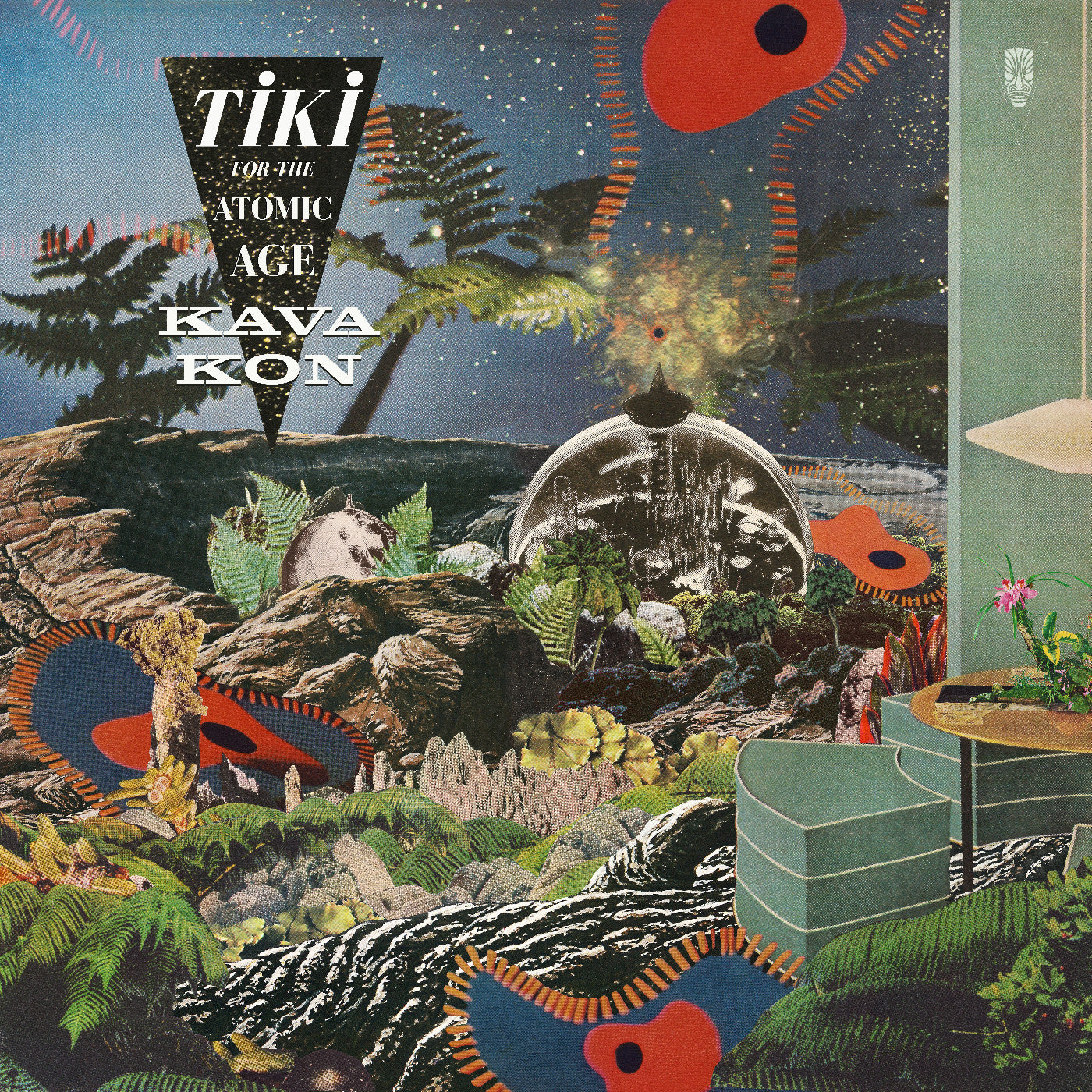 Kava Kon | Tiki For The Atomic Age (Iridescent Green Vinyl) - Vinyl