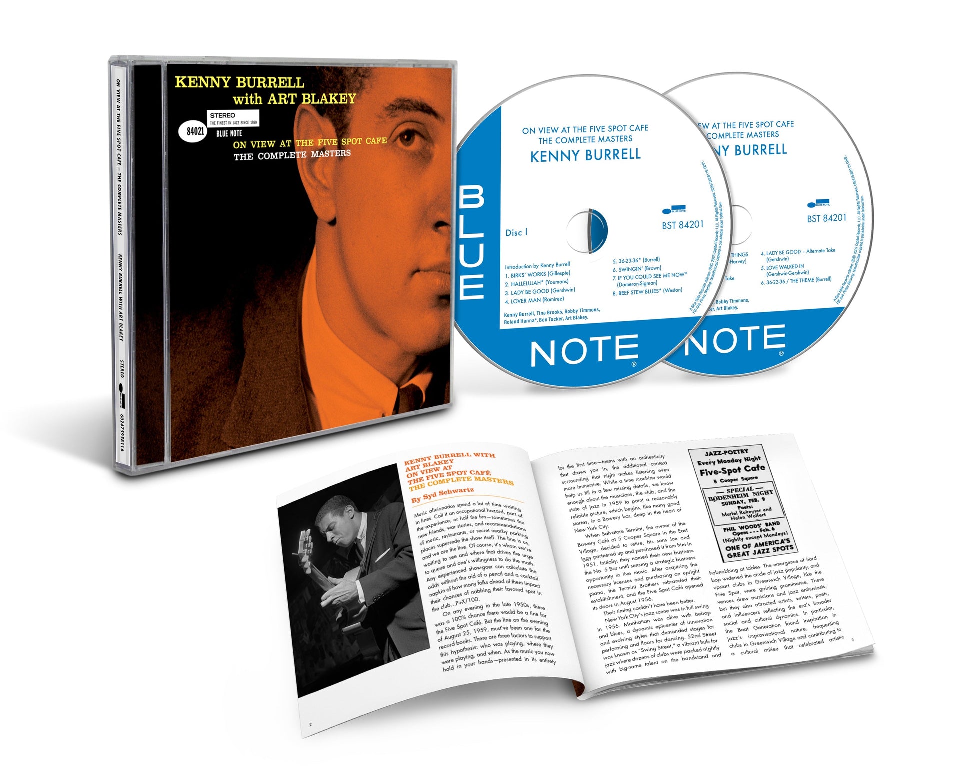 Kenny Burrell With Art Blakey | On View At The Five Spot Cafe: The Complete Masters (Blue Note Tone Poet Series) [2 Cd] - CD