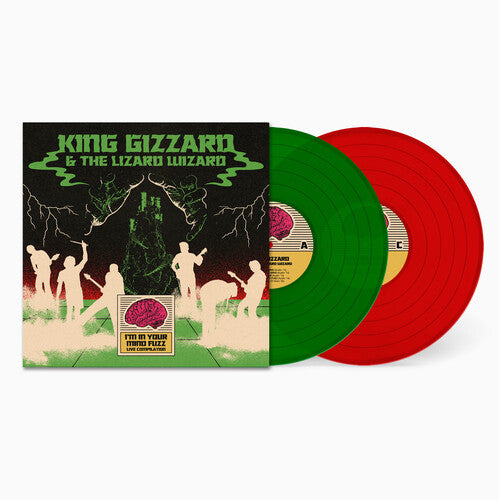 King Gizzard and the Lizard Wizard | I'm In Your Mind Fuzz Live (Indie Exclusive) [Red, Green, Clear] - Vinyl