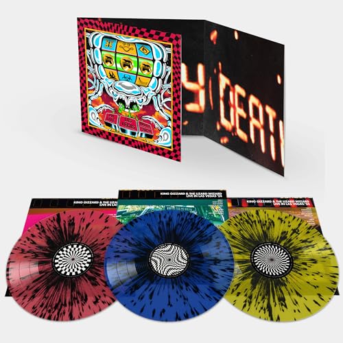 King Gizzard and the Lizard Wizard | King Gizzard Live In Las Vegas '24 (Triple Gatefold) (Splatter Vinyl) [3Lp] - Vinyl