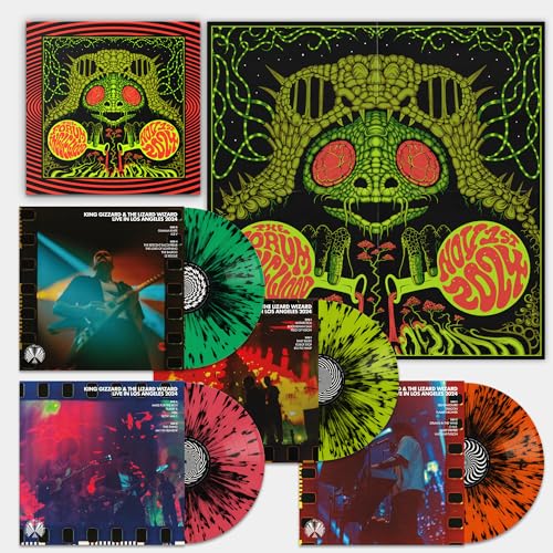 King Gizzard & The Lizard Wizard | King Gizzard - Live In Los Angeles '24 (4Lp Splatter Vinyl Box Set) - Vinyl