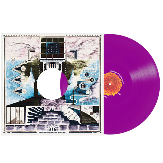 King Gizzard & The Lizard Wizard | Polygondwanaland (100% Recycled Plastic (r-PET), 180 Gram Translucent Purple) - Vinyl