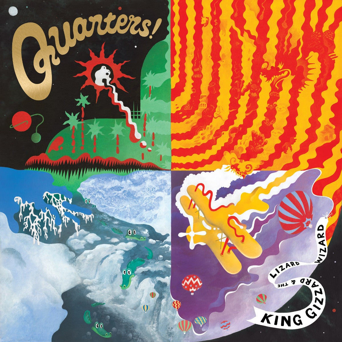 King Gizzard & The Lizard Wizard | Quarters! [180G Recycled Lp] - Vinyl