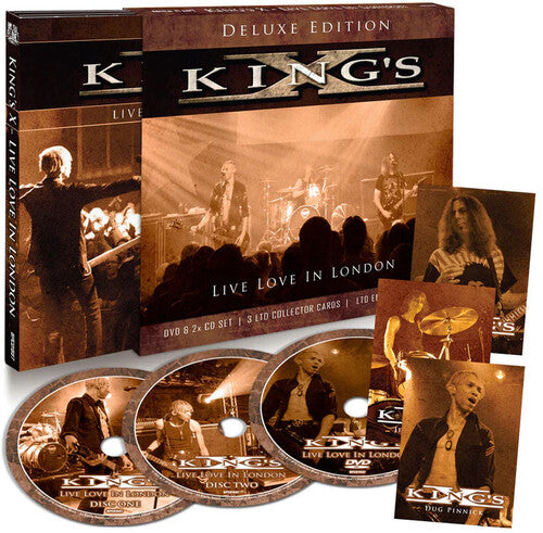 King's X | Live Love in London: Deluxe Edition (Bonus DVD, Deluxe Edition, Collector's Edition) - CD