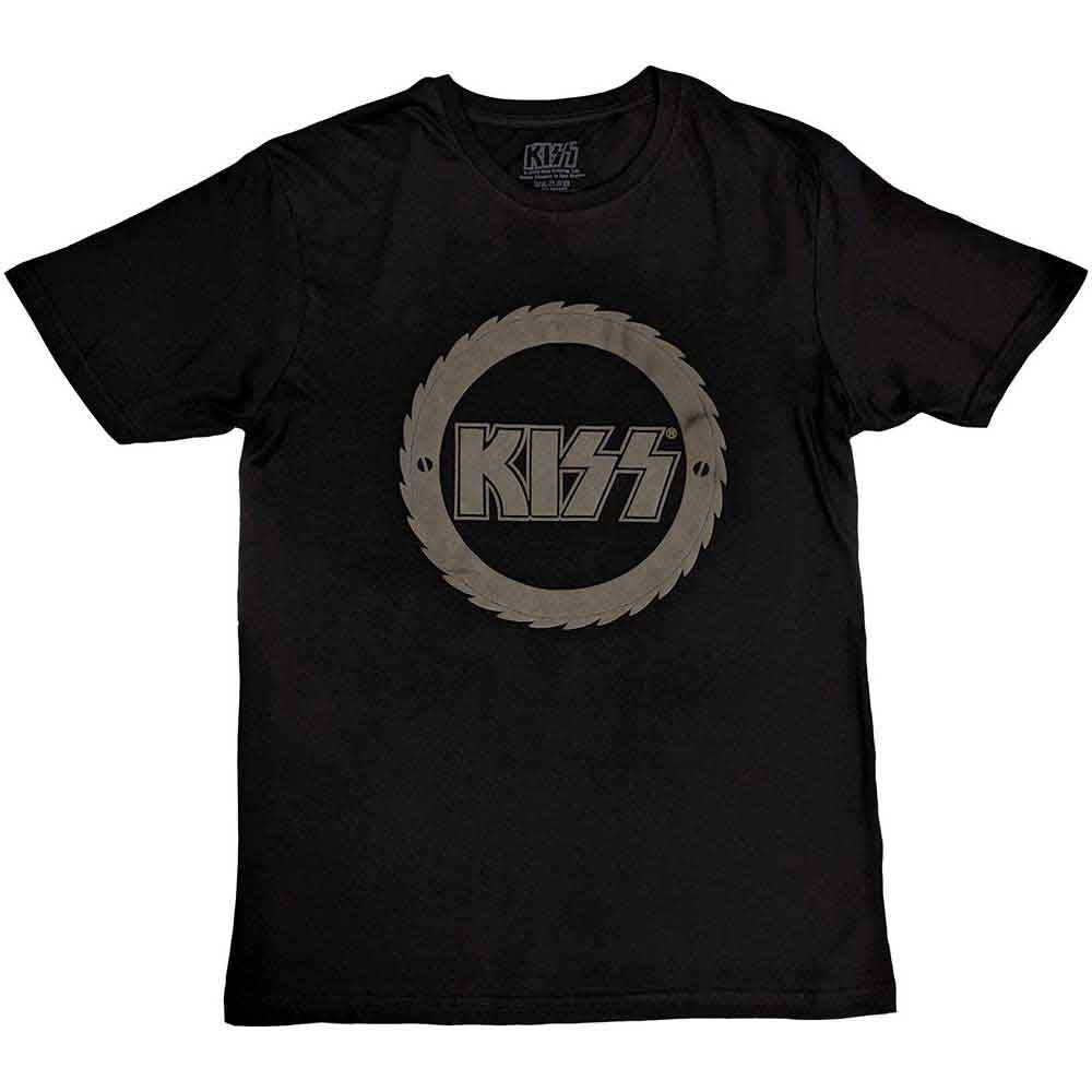 Kiss | Buzzsaw Logo - Black