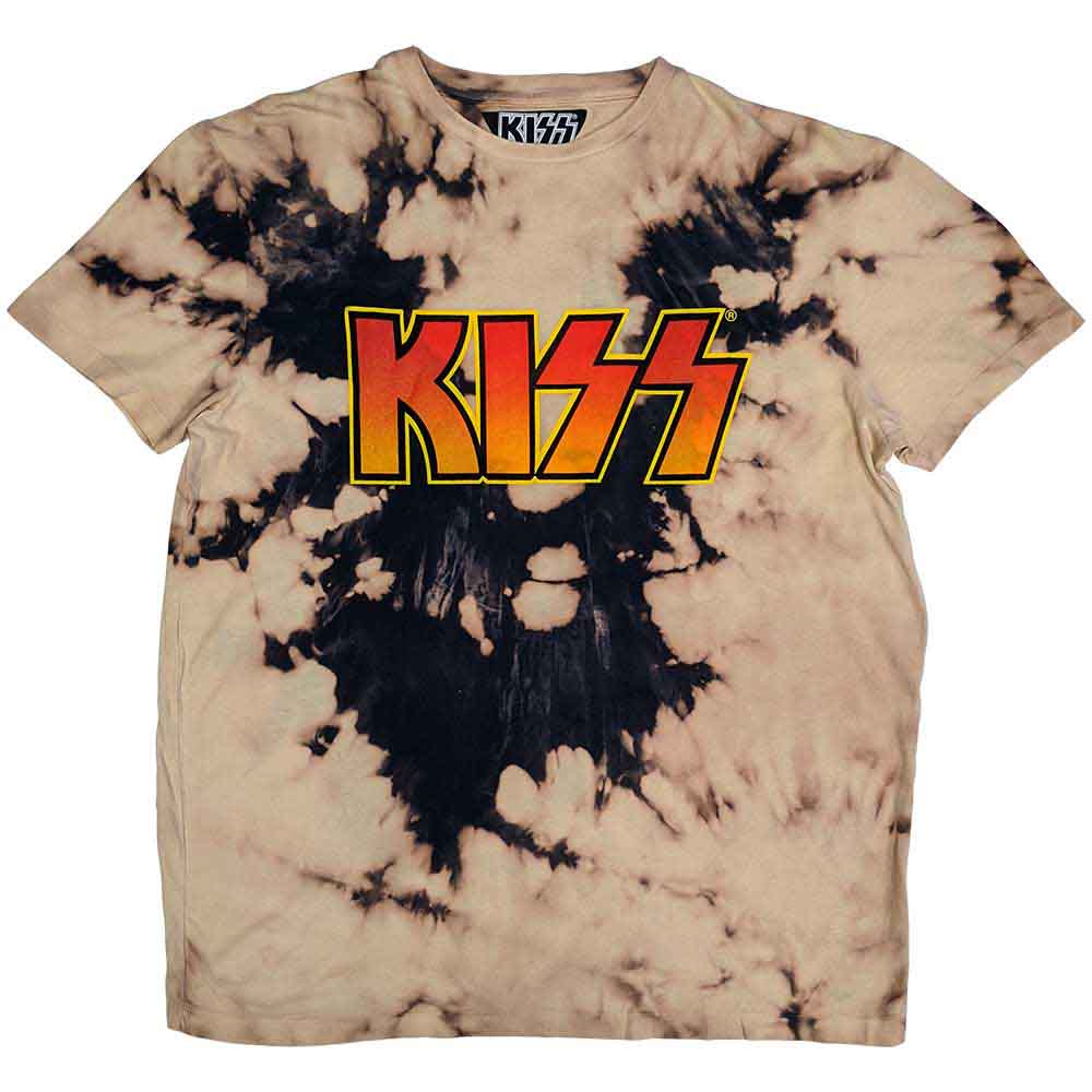 Kiss | Classic Logo - T-Shirt Brown, Black