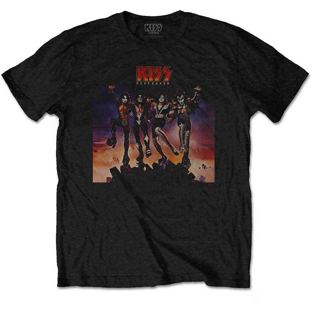 Kiss | Destroyer - T-Shirt Black
