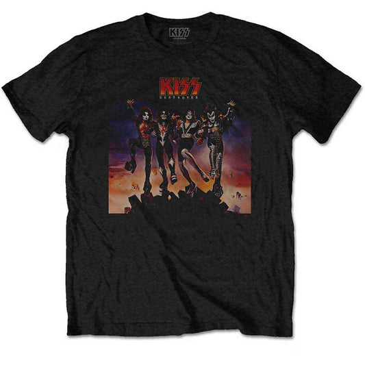 Kiss | Destroyer - T-Shirt Black