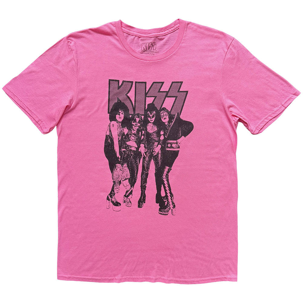 Kiss | Dressed To Kill T-Shirt - Pink - Apparel