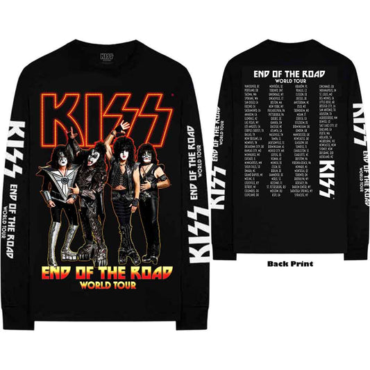 Kiss | End Of The Road Tour - T-Shirt Black